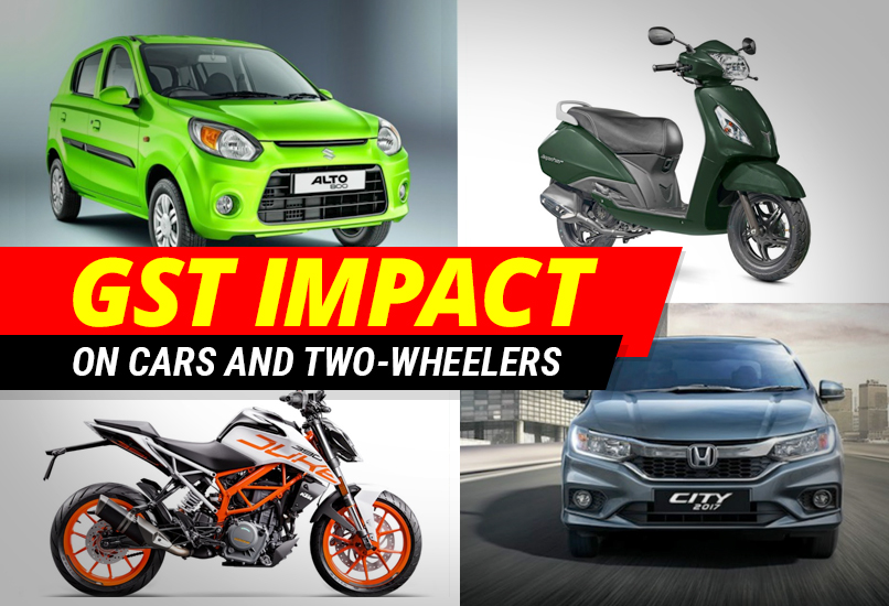 GST effect on cars, bikes, scooters & SUVs What will come cheaper and