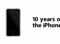 10 years of the iPhone