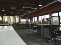 An empty office room