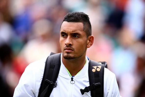 Nick Kyrgios. Nick Kyrgios, Roger Federer, Federer on Kyrgios, Wimbledon, Wimbledon 2017, tennis