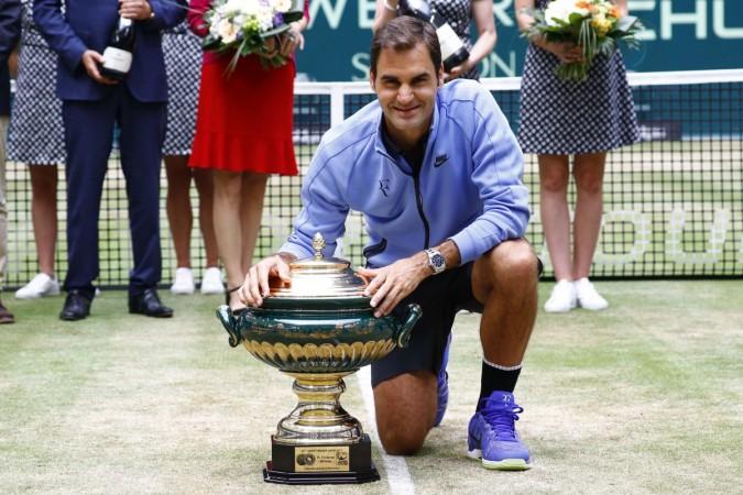 Federer won the Gerry Weber Open in the lead-up to Wimbledon Roger Federer