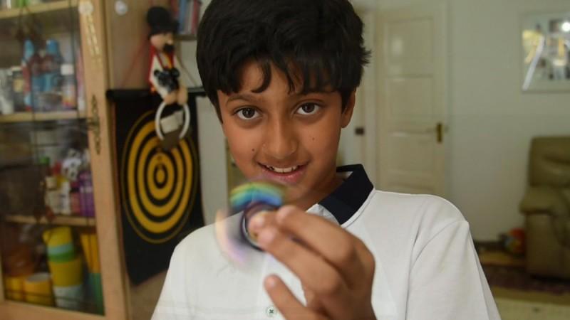 In picture: Arnav Sharma. Arnav Sharma