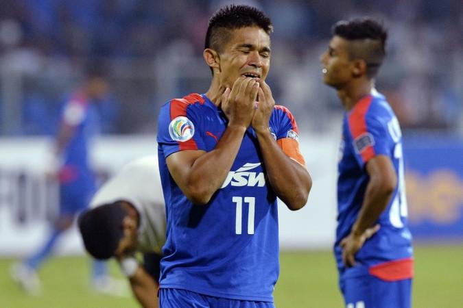 Chhetri top-scored for Bengaluru FC in all four seasons he has spent with the club Sunil Chhetri