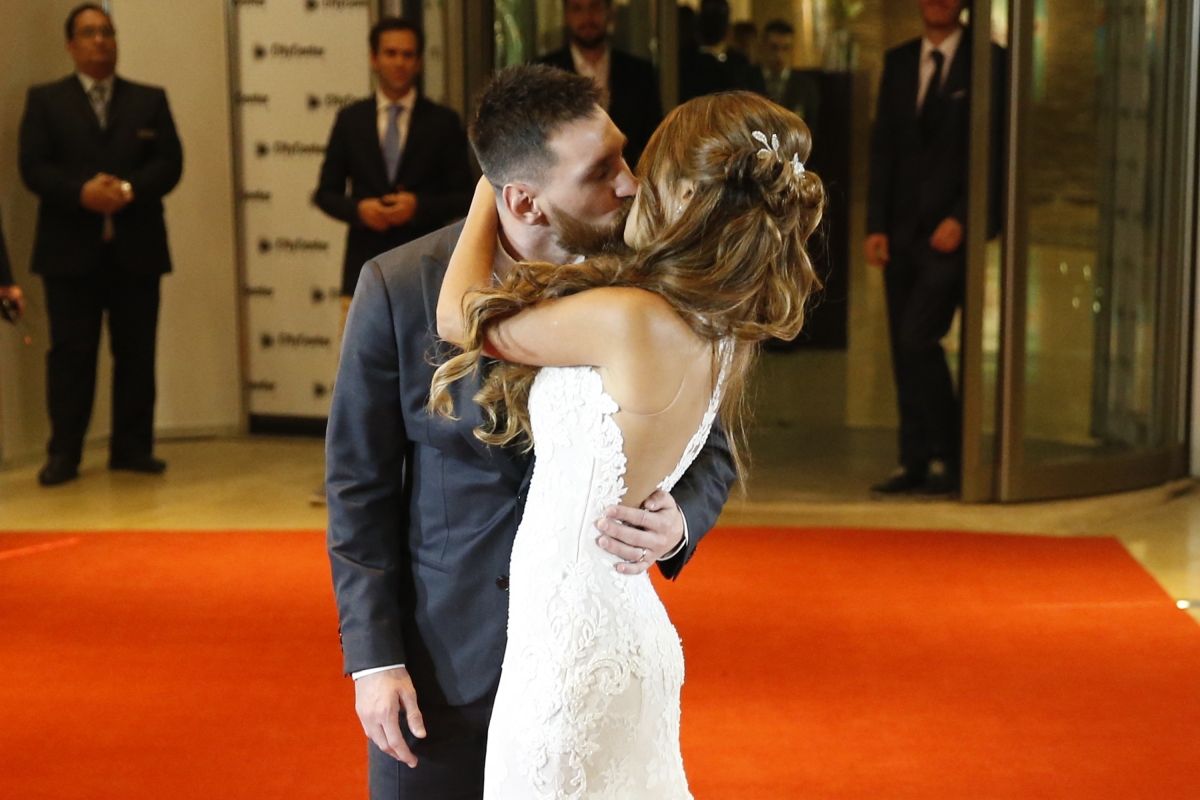 Check out photos from Lionel Messi's wedding ceremony ...