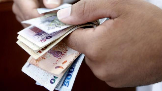 Qatari riyals