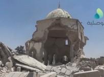Video shows destroyed Al-Nuri Mosque after its recapture from Isis in Mosul