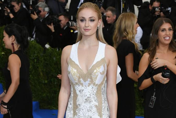 Sophie Turner attends the 'Rei Kawakubo/Comme des Garcons: Art Of The In-Between' Costume Institute Gala at Metropolitan Museum of Art on May 1, 2017 in New York City. Sophie Turner