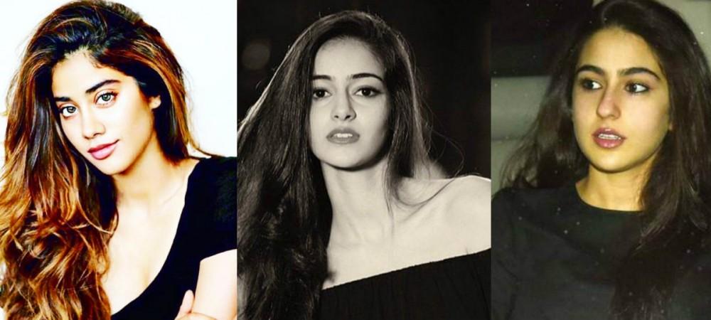 Jhanvi Kapoor, Ananya Pandey, Sara Ali Khan Jhanvi Kapoor, Ananya Pandey, Sara Ali Khan