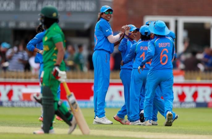 Ekta Bisht (on the left of Jhulan Goswami) ekta bisht, women's cricket