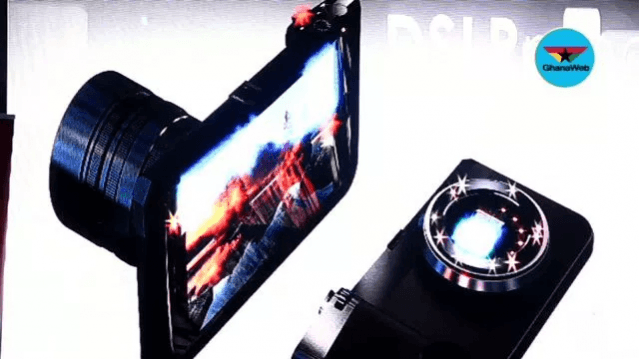 Motorola reveals six new Moto Mod concepts out of the proposed twelve at Ghana event Moto Mod concept - DSLR mod