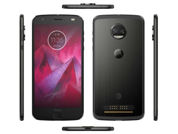 Moto Z2 Force - leaked press render