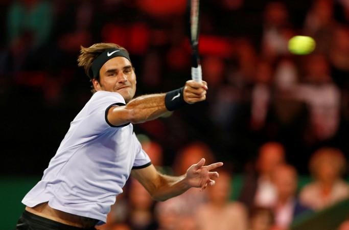 Roger Federer. Roger Federer, Wimbledon 2017, Wimbledon, Federer vs Alexandr Dolgopolov, first round