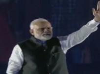 Darth Vader theme song plays as Indian Prime Minister Narendra Modi finishes speech