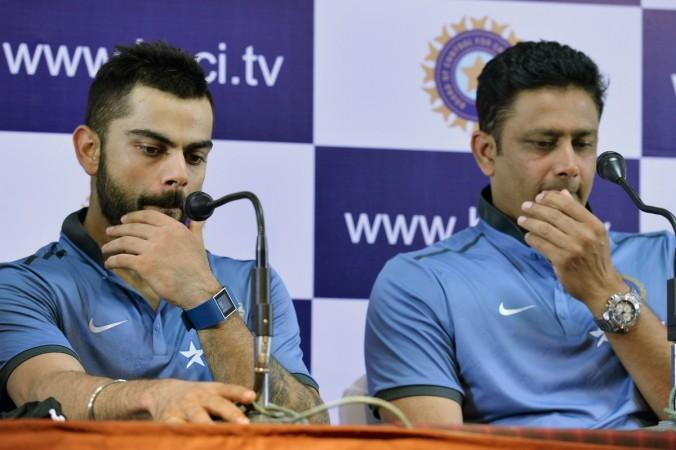 It was reported Kohli and Kumble were not in talking terms even before Champions Trophy 2017 Virat Kohli and Anil Kumble