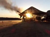 US Marines release video showing them firing on Isis in Syria