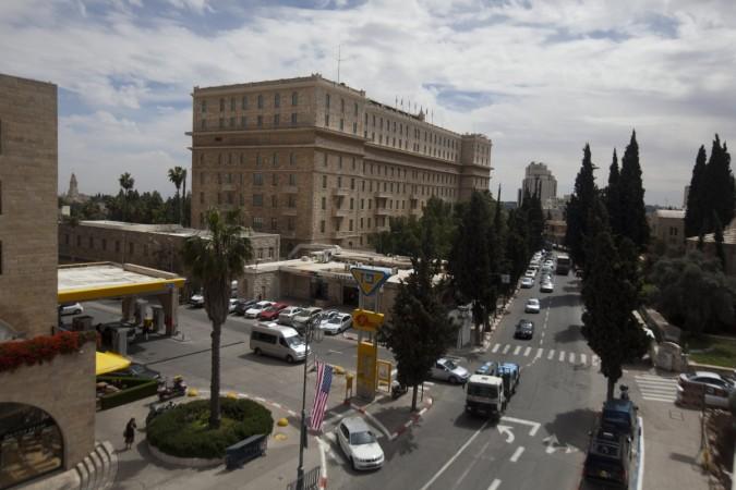 A general view of the King David Hotel in Jerusalem on March 19, 2013. The King David Hotel