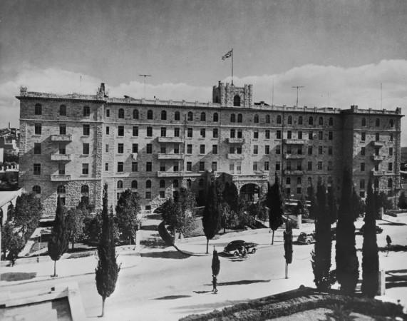FILE PHOTO: The King David Hotel in Jerusalem shortly before it was bombed by the Zionist military group Irgun on July 22, 1946. The King David Hotel