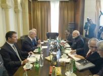 india israel trade, india israel bilateral trade, modi visits israel, israel pm netanyahu, tel aviv modi visit, trade delegation to israel
