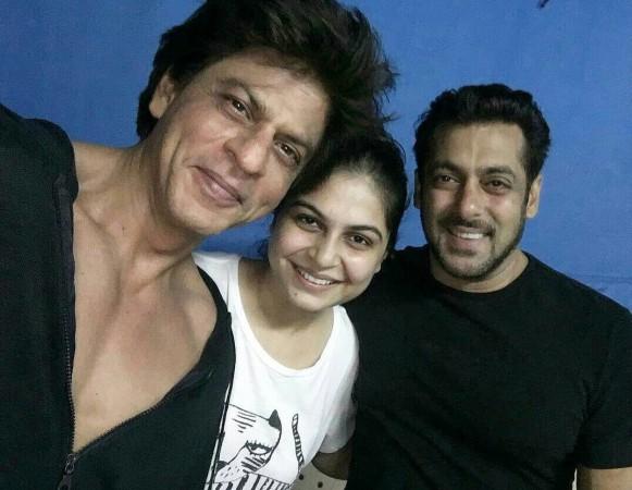 Shah Rukh Khan, Salman Khan shooting for Aanand L Rai's film Shah Rukh Khan, Salman Khan shooting for Aanand L Rai's film
