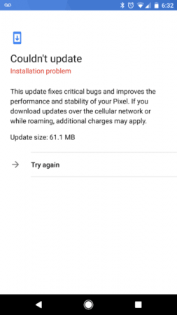 Pixel users reporting installation errors with Google's July security update Pixel users reporting installation errors with Google's July security update