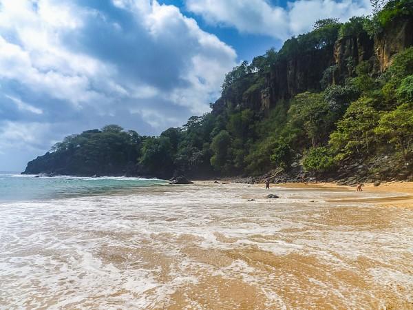 Baia do Sancho is one of the most popular beaches of Fernando de Noronha, Brazil. Baia do Sancho