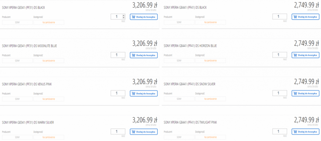 Sony Xperia XZ1, XZ1 Compact unofficial listing Sony Xperia XZ1, XZ1 Compact unofficial listing