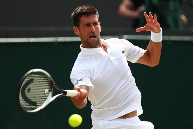 Novak Djokovic Novak Djokovic, Wimbledon, men's singles, Adam Pavlasek, second round