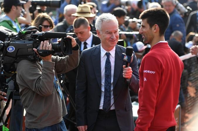 John McEnroe has given Novak Djokovic something extra to worry about at Wimbledon John McEnroe, Novak Djokovic, Wimbledon, Tiger Woods, French Open