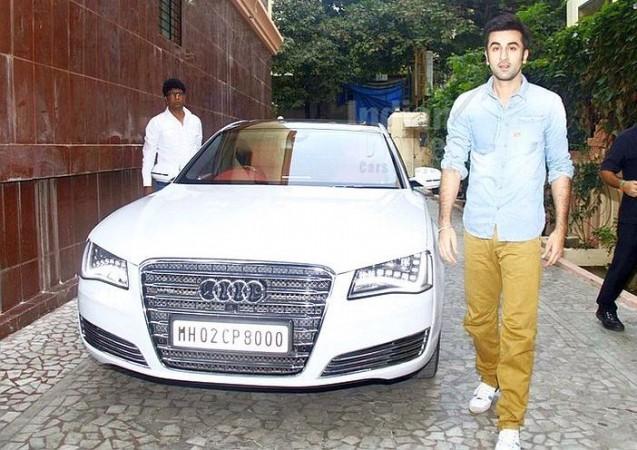 Ranbir Kapoor's Audi A8 Ranbir Kapoor's Audi A8