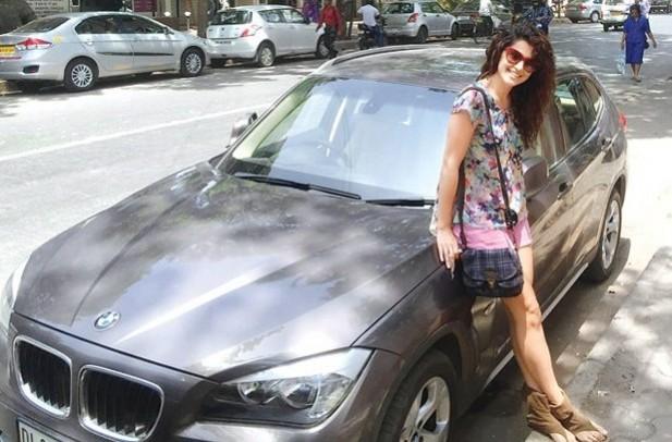 Taapsee Pannu's BMW X1 Taapsee Pannu's BMW X1