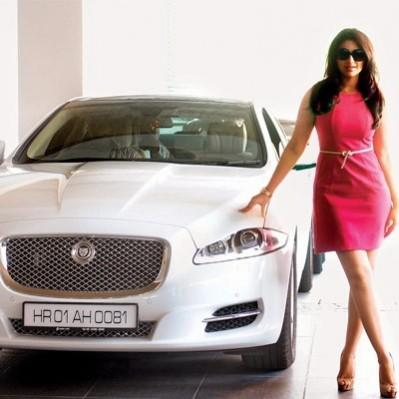 Parineeti Chopra's Jaguar XLJ Parineeti Chopra's Jaguar XLJ