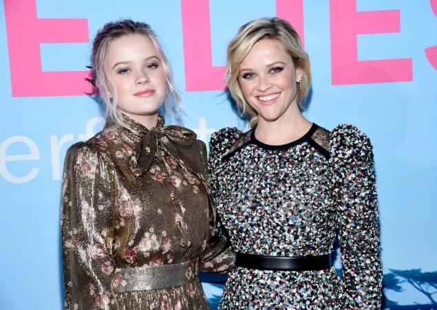 Ava Elizabeth Phillippe (L) and actress Reese Witherspoon attend the premiere of HBO's 'Big Little Lies' at TCL Chinese Theatre on February 7, 2017 in Hollywood, California. Reese Witherspoon and her daughter Ava Phillippe