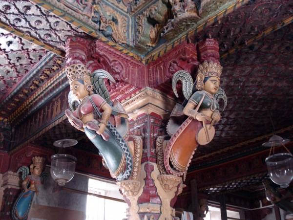 In picture: Brackets of Ajitnath Temple. Brackets of Ajitnath Temple