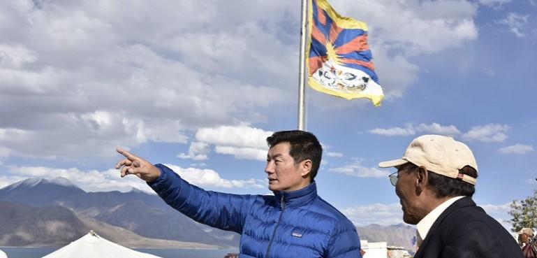 Tibetan government-in-exile Lobsang Sangay Tibetan government-in-exile Lobsang Sangay