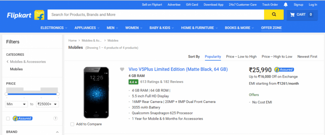 Vivo V5 Plus