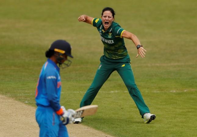 Mandhana (L) was dismissed four 4 on Saturday Smriti Mandhana
