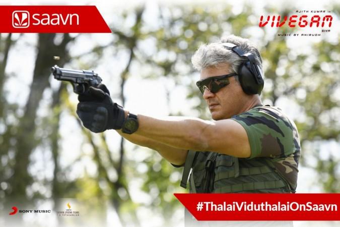 Ajith's Vivegam. Thalai Viduthalai song from Ajith's Vivegam