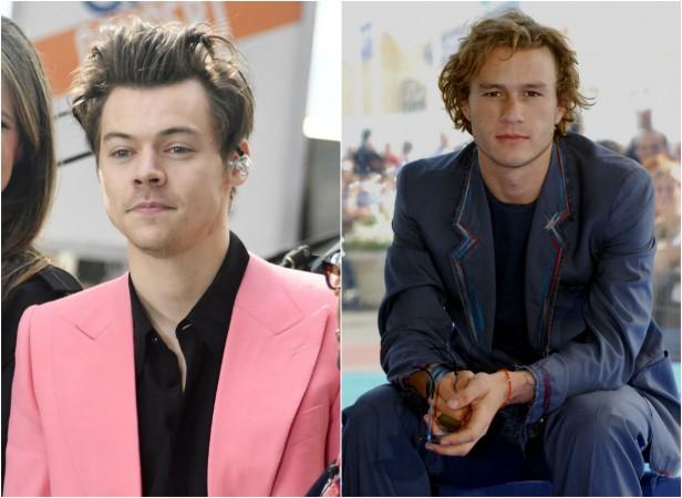 Harry Styles (L), Heath Ledger (R) Harry Styles, Heath Ledger