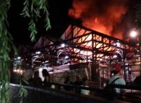 Huge blaze engulfs Camden Market in London