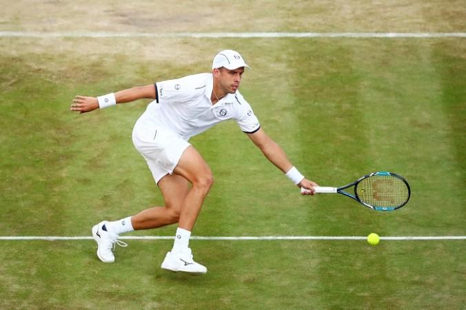The Gilles Muller volleys were perfect most of the time, July 10, 2017 Gilles Muller, Rafael Nadal, Wimbledon 2017, last 16, men's singles