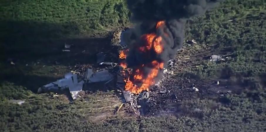 Screenshot of the Mississippi crashvideo Mississippi crash