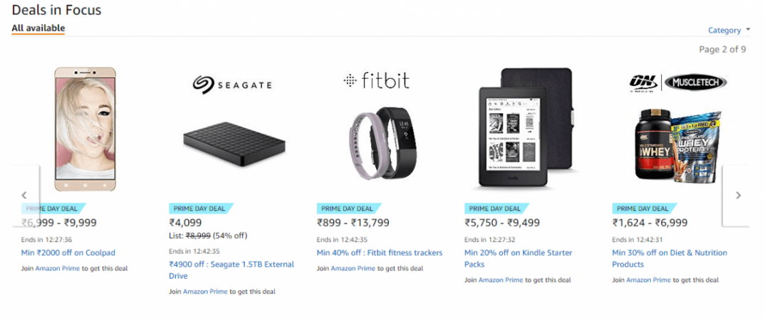 Amazon Prime Day 2017 deals