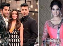 Karan Johar, Karan Johar's next, sridevi, alia bhatt, varun dhawan,