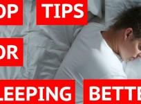 Six top tips for sleeping better