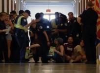 Scores protest GOP Healthcare Bill on Capitol Hill