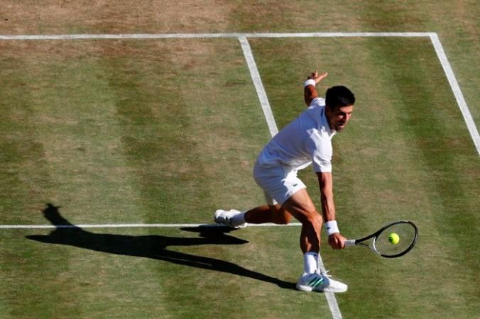 Novak Djokovic. Novak Djokovic, Tomes Berdych, Wimbledon, quarterfinals