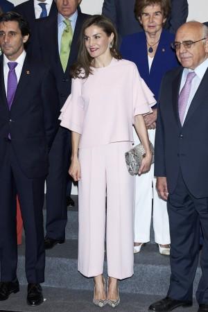 Queen Letizia of Spain attends 'Foundation Against Drugs' meeting in Spain Queen Letizia of Spain