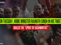 Rajnath Singh wins million of hearts on “spirit of Kashmiriyat” tweet, gives befitting reply to the