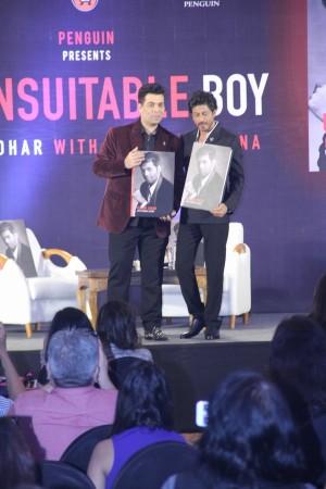 Shah Rukh Khan at Karan Johar's book launch Karan Johar's book