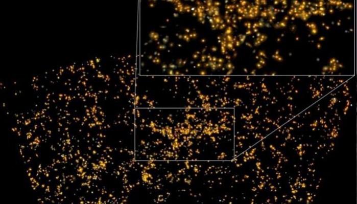 Saraswati is located 4 billion light years away from Earth Saraswati- a supercluster